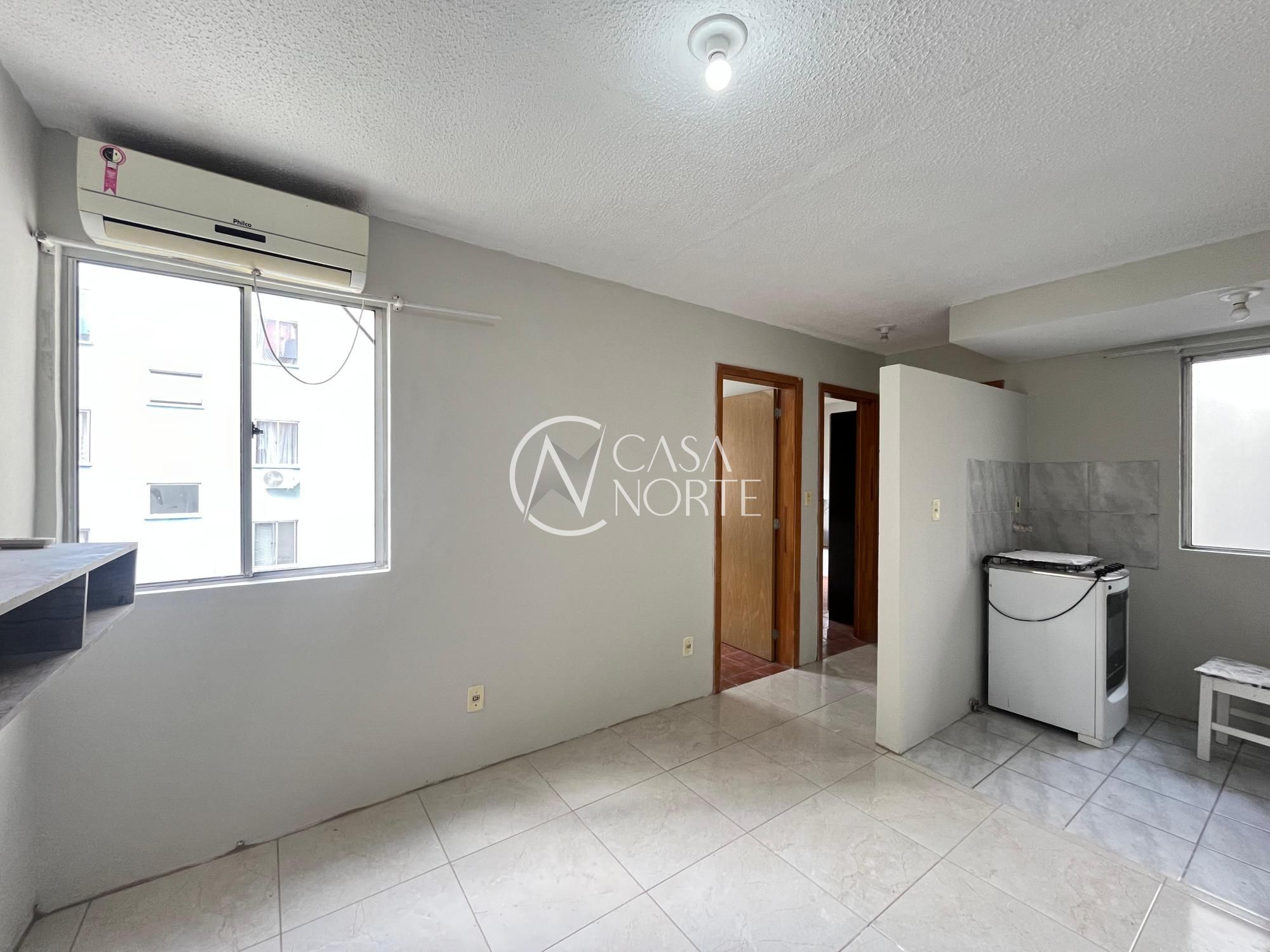 Apartamento à venda com 2 quartos, 38m², 1 vaga, Rua Capitão Pedroso no bairro Restinga em Porto Alegre