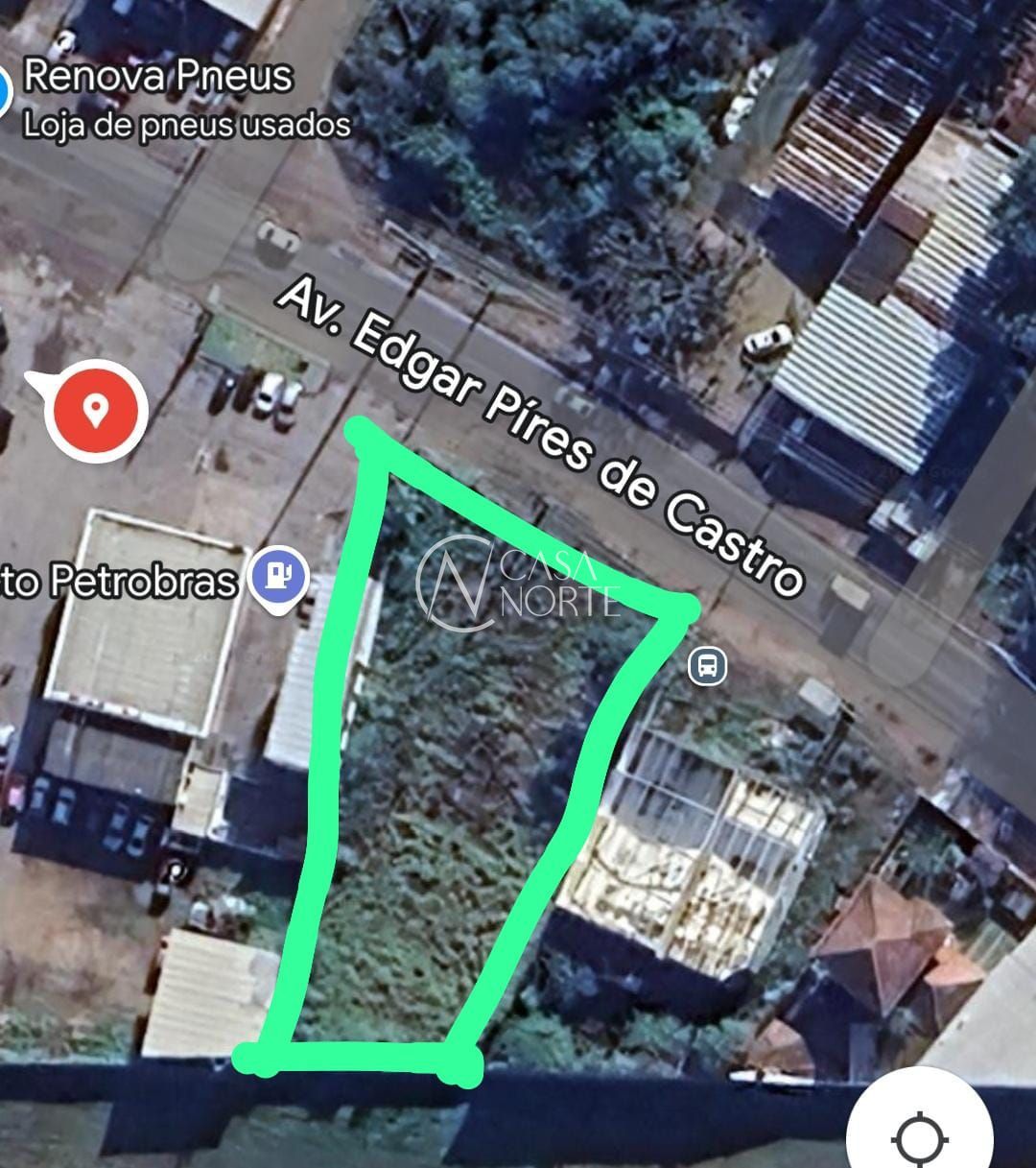 Terreno à venda  com 1560m², Avenida Edgar Pires de Castro no bairro Restinga em Porto Alegre