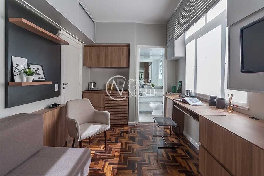 Apartamento à venda com 1 quarto, 17m², Rua General Andrade Neves no bairro Centro Histórico em Porto Alegre