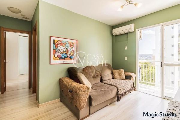 Apartamento à venda com 2 quartos, 62m², 1 suíte, 1 vaga, Rua Abram Goldsztein no bairro Jardim Carvalho em Porto Alegre