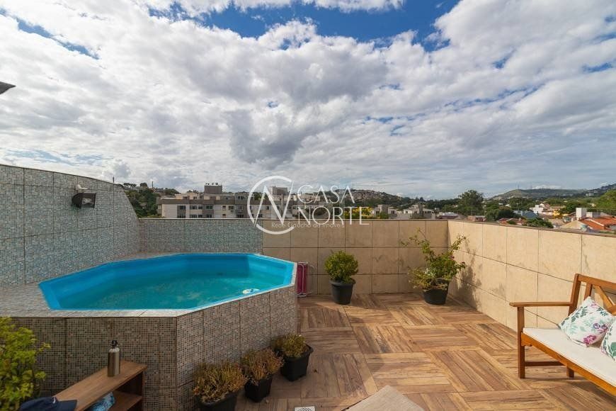 Cobertura à venda com 2 quartos, 114m², 1 vaga, Rua Doutor Campos Velho no bairro Cristal em Porto Alegre
