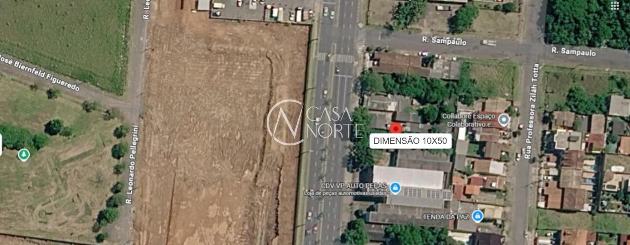 Terreno à venda  com 500m², Avenida Manoel Elias no bairro Jardim Leopoldina em Porto Alegre
