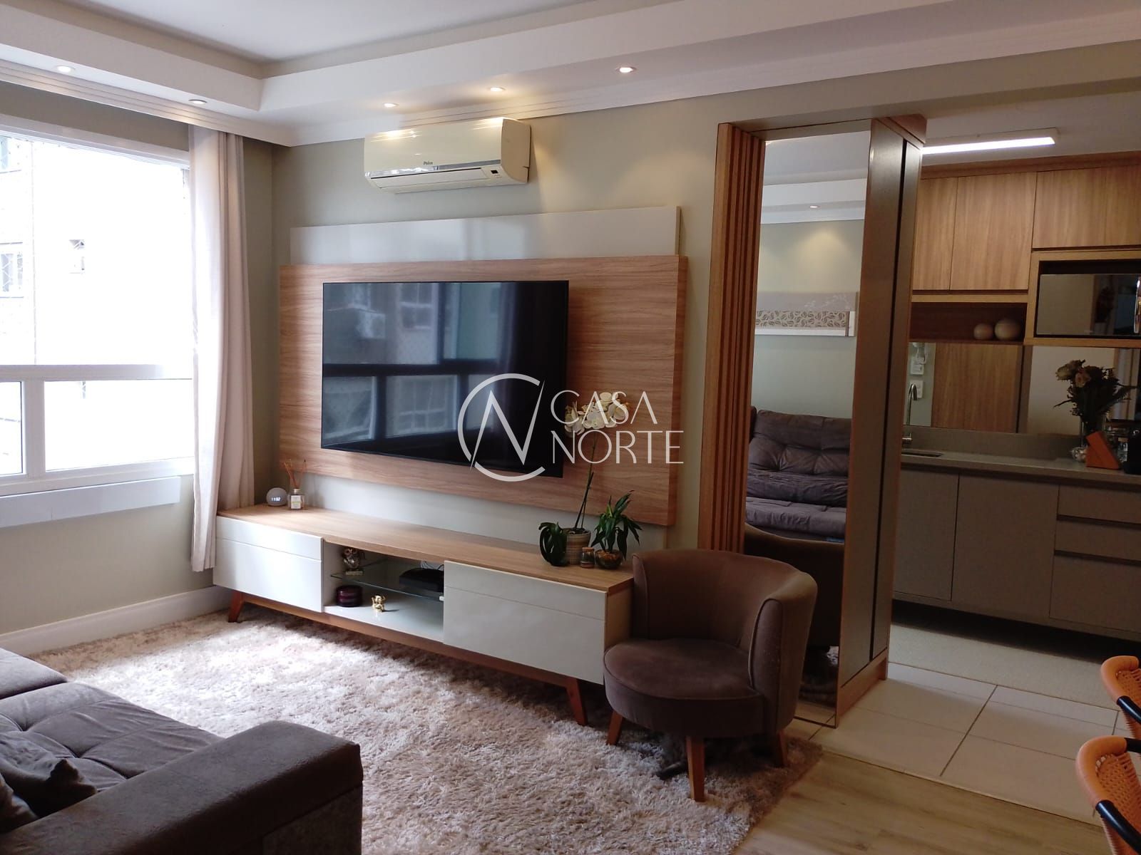 Apartamento à venda com 3 quartos, 75m², 1 suíte, 1 vaga, Rua Attílio Bilibio no bairro Jardim Carvalho em Porto Alegre