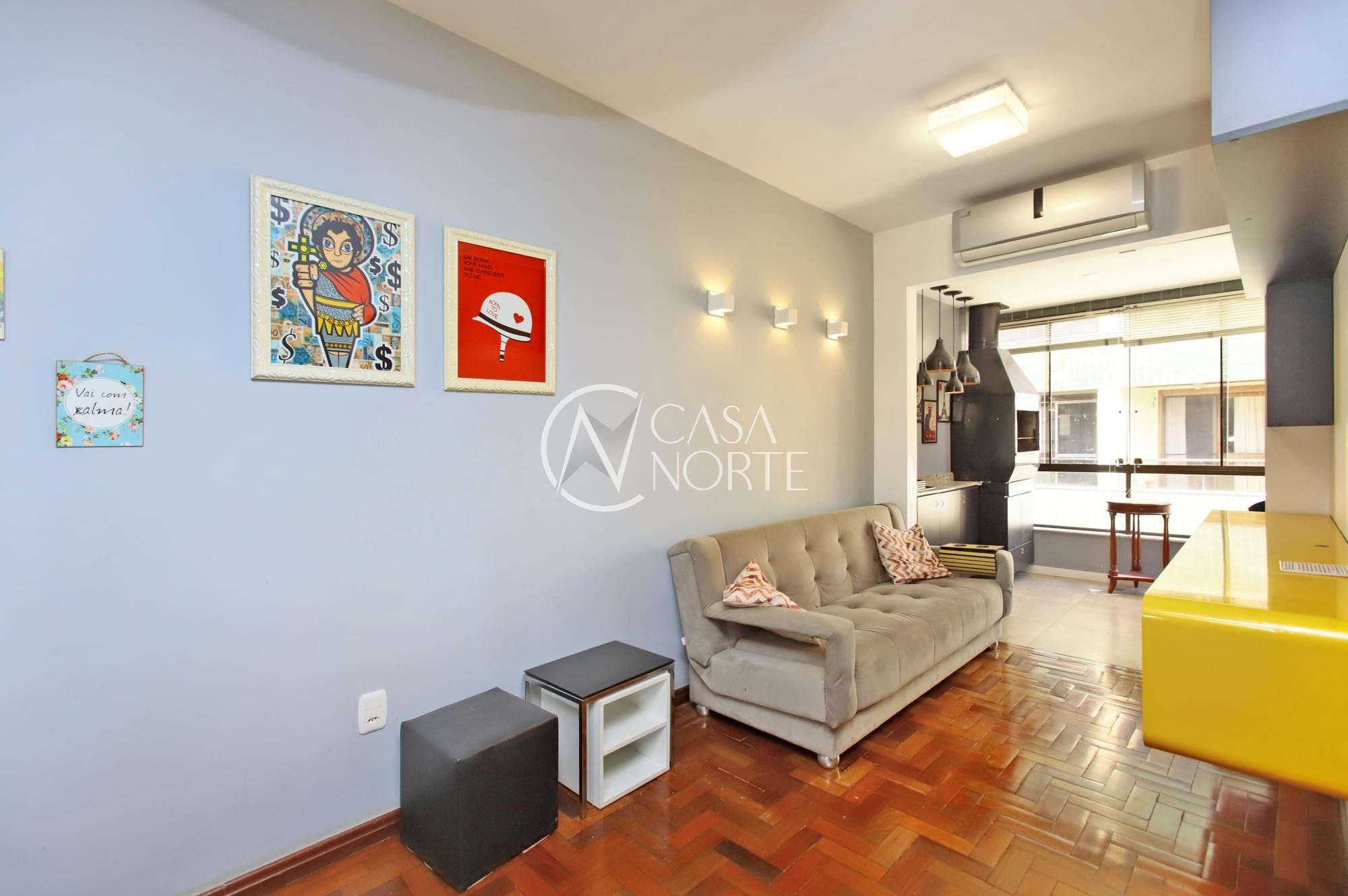 Apartamento à venda com 1 quarto, 47m², 1 vaga, Rua General Rondon no bairro Tristeza em Porto Alegre