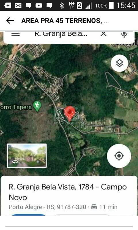 Terreno à venda  com 20000000m², Estrada Jorge Pereira Nunes no bairro Campo Novo em Porto Alegre