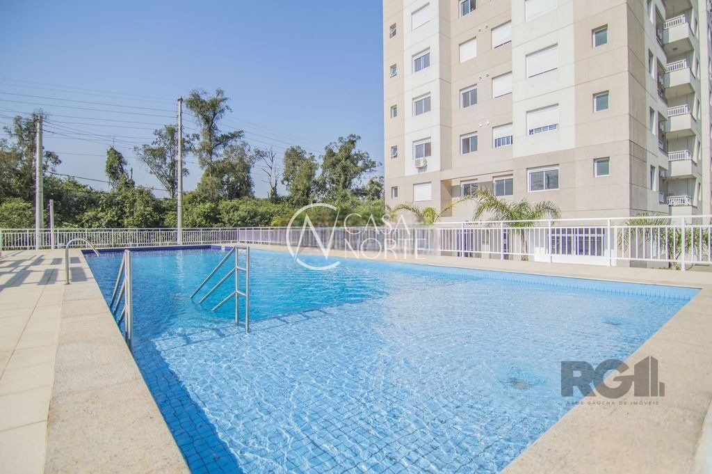 Apartamento à venda com 2 quartos, 46m², 1 suíte, 1 vaga, Rua Airton Ferreira da Silva no bairro Farrapos em Porto Alegre