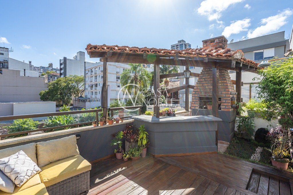 Cobertura à venda com 2 quartos, 128m², 1 suíte, 1 vaga, Rua Carlos Trein Filho no bairro Auxiliadora em Porto Alegre