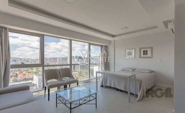 Apartamento à venda com 1 quarto, 38m², 1 vaga, Avenida Borges de Medeiros no bairro Praia de Belas em Porto Alegre