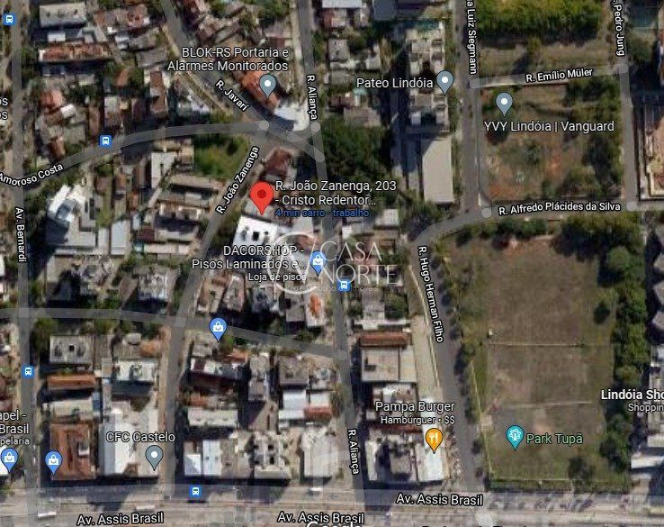 Terreno à venda  com 522m², Rua João Zanenga no bairro Cristo Redentor em Porto Alegre