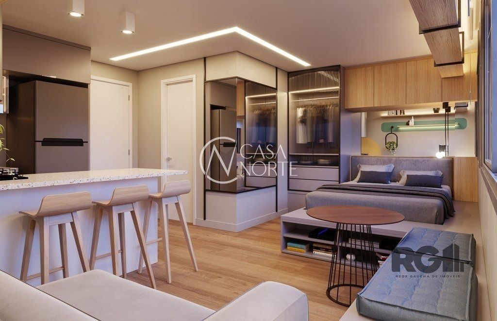 Apartamento à venda com 1 quarto, 29m², Rua São Josémaria Escriva no bairro Jardim do Salso em Porto Alegre