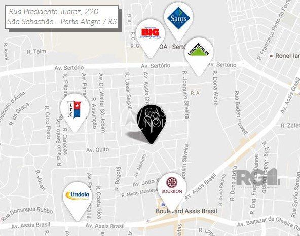 Loja à venda , 6 vagas, Rua Presidente Juarez no bairro São Sebastião em Porto Alegre