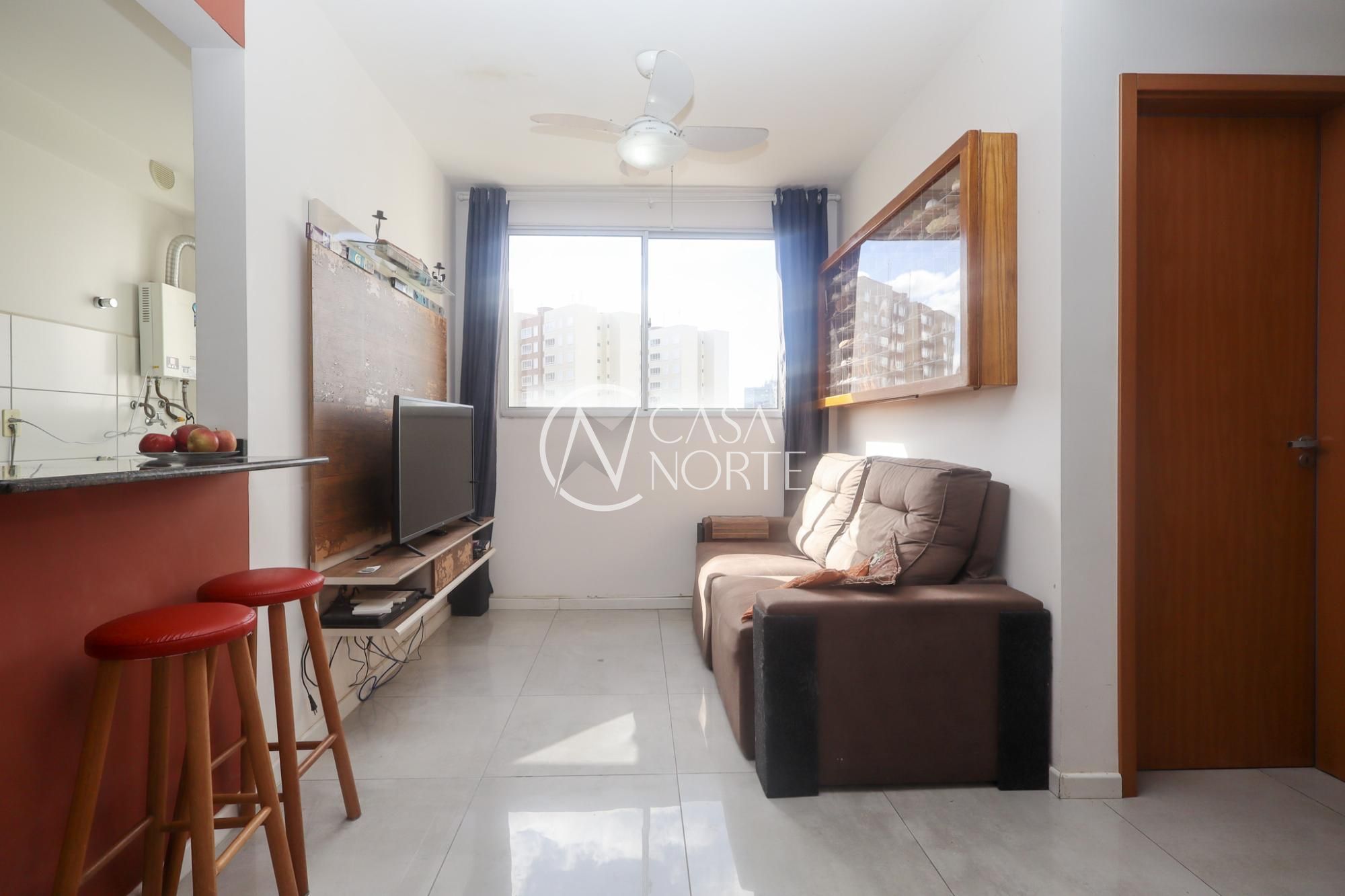 Apartamento à venda com 2 quartos, 50m², 1 suíte, 1 vaga, Avenida João Ferreira Jardim no bairro Parque Santa Fé em Porto Alegre