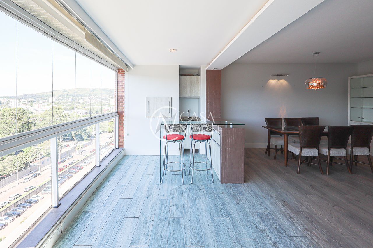 Apartamento à venda com 3 quartos, 128m², 2 suítes, 2 vagas, Rua Nicola Mathias Falci no bairro Central Parque em Porto Alegre