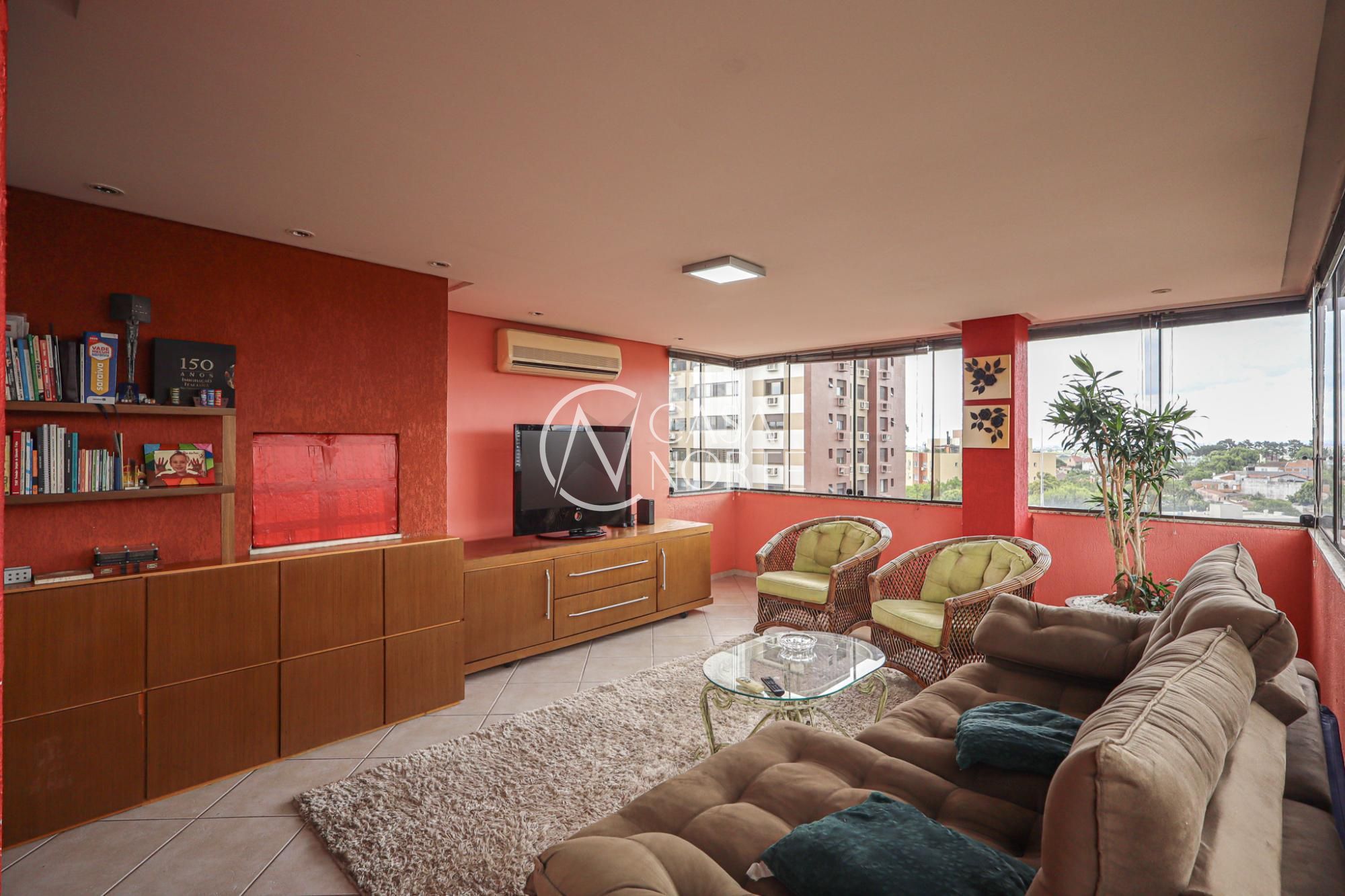 Apartamento à venda com 3 quartos, 123m², 1 suíte, 2 vagas, Rua Fernando Abbott no bairro Cristo Redentor em Porto Alegre