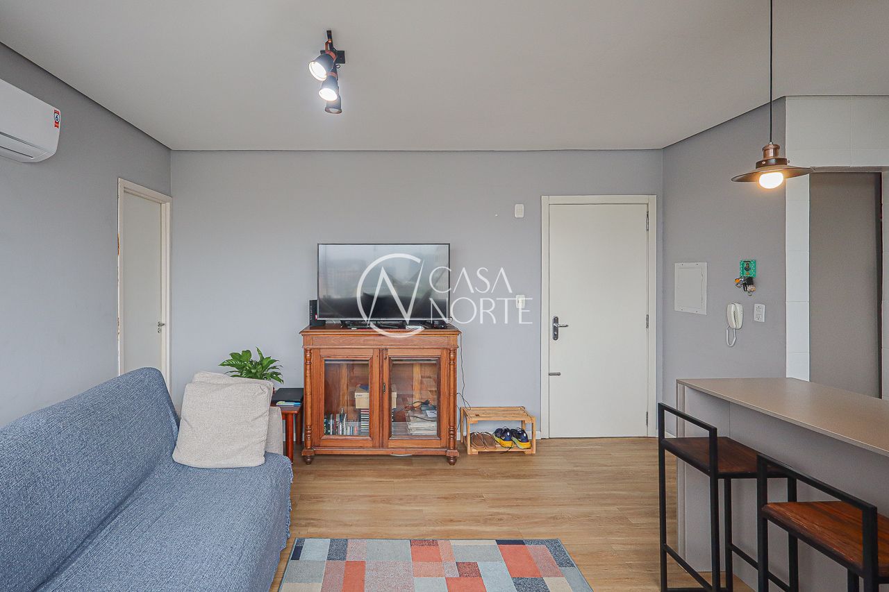 Apartamento à venda com 2 quartos, 58m², 1 vaga, Rua Barão do Gravataí no bairro Menino Deus em Porto Alegre