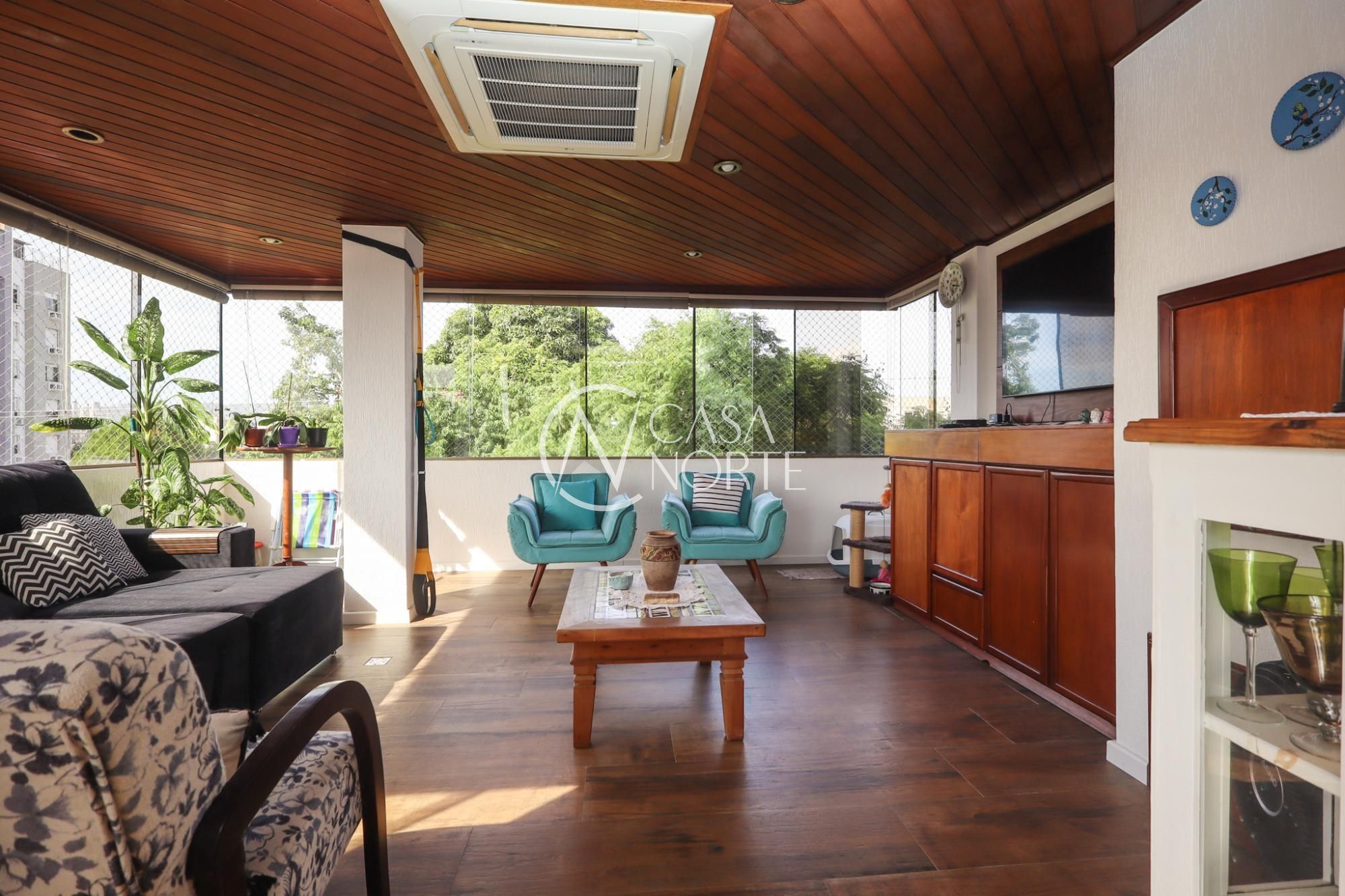 Apartamento à venda com 3 quartos, 123m², 1 suíte, 2 vagas, Rua Fernando Abbott no bairro Cristo Redentor em Porto Alegre