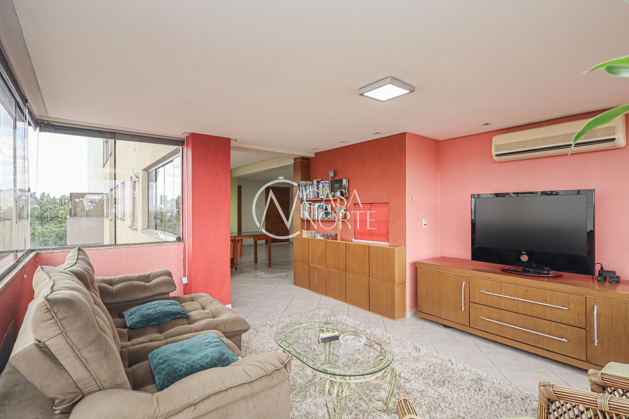 Apartamento à venda com 3 quartos, 123m², 1 suíte, 2 vagas, Rua Fernando Abbott no bairro Cristo Redentor em Porto Alegre