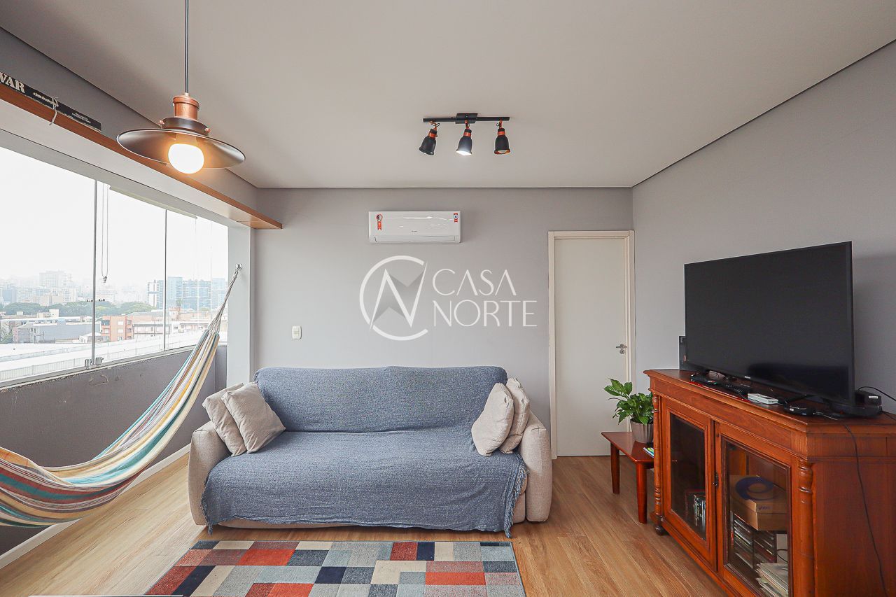 Apartamento à venda com 2 quartos, 58m², 1 vaga, Rua Barão do Gravataí no bairro Menino Deus em Porto Alegre