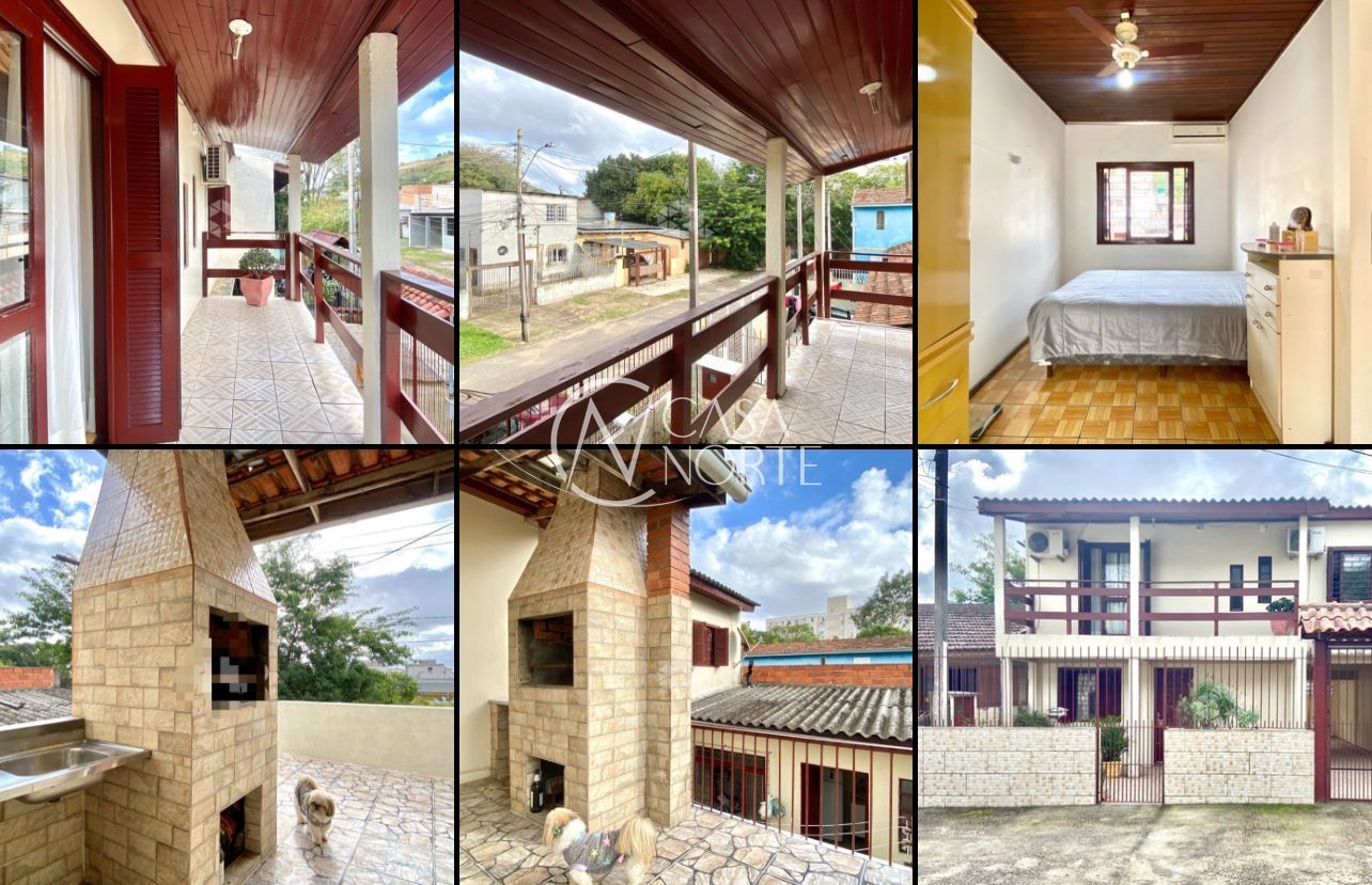 Casa à venda com 3 quartos, 100m², 1 suíte, 3 vagas, Rua Fernando Souto da Silva no bairro Morro Santana em Porto Alegre
