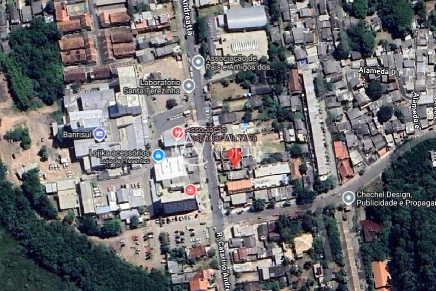 Terreno Comercial à venda  com 726m², Rua Catarino Andreatta no bairro Vila Nova em Porto Alegre