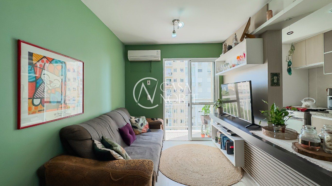 Apartamento à venda com 2 quartos, 61m², 1 suíte, 1 vaga, Rua Abram Goldsztein no bairro Jardim Carvalho em Porto Alegre