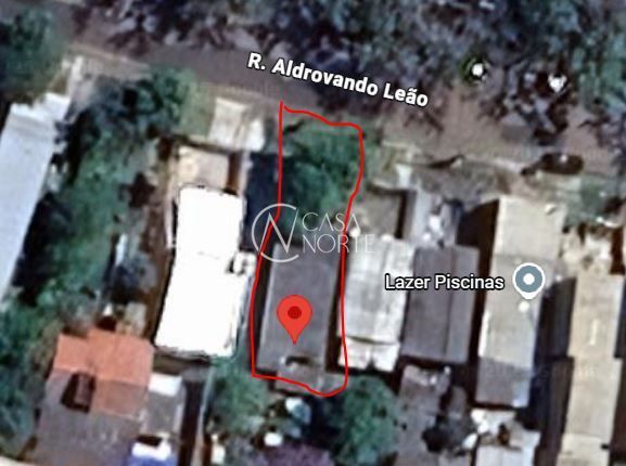 Terreno à venda  com 366m², Rua Aldrovando Leão no bairro Vila Jardim em Porto Alegre