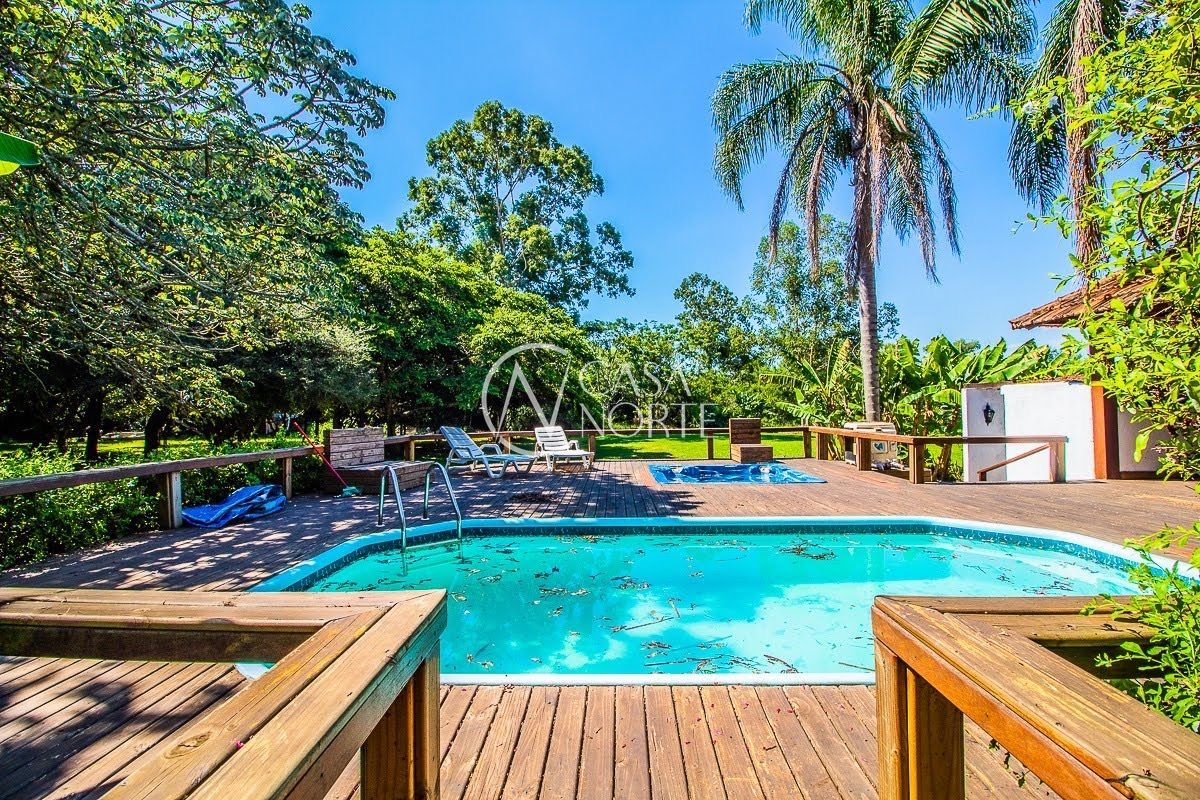 Sítio à venda com 3 quartos, 400m², 2 suítes, 3 vagas, Rua dos Pescadores no bairro Arquipélago em Porto Alegre