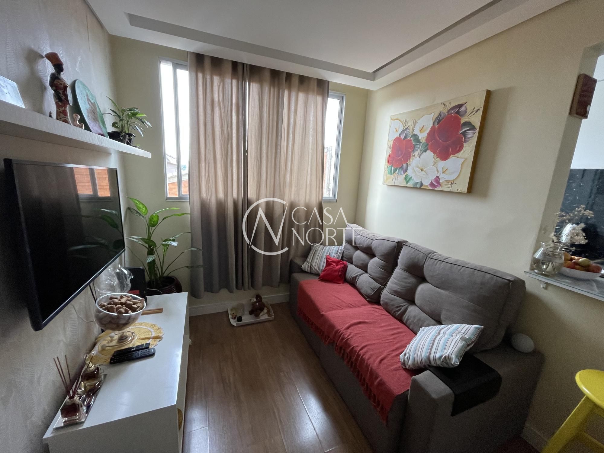 Apartamento à venda com 2 quartos, 46m², 1 vaga, Rua Engenheiro Sadi Castro no bairro Sarandi em Porto Alegre