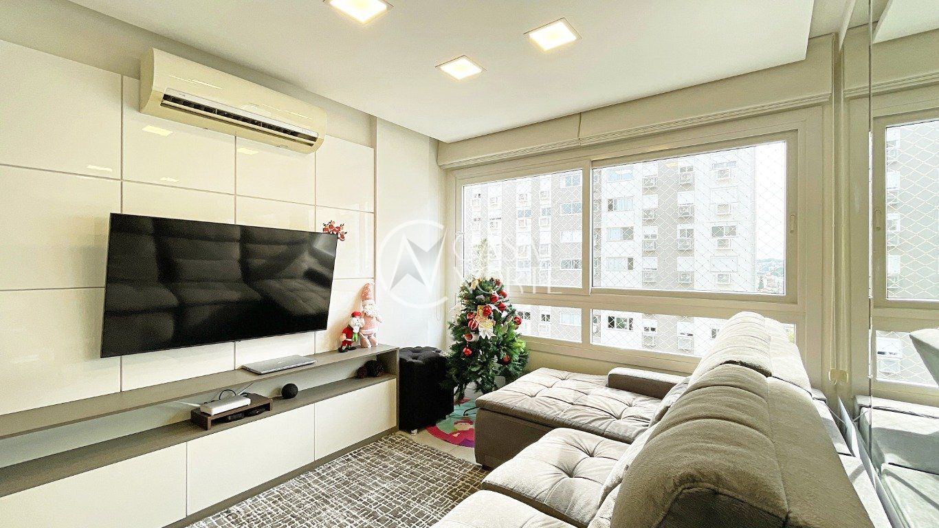 Apartamento à venda com 2 quartos, 65m², 1 suíte, 1 vaga, Rua Frederico Otávio Domingues Barbosa no bairro São Sebastião em Porto Alegre