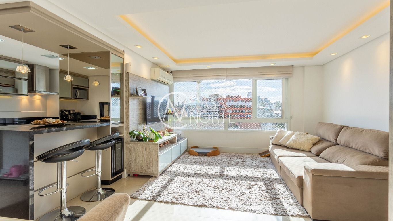 Apartamento à venda com 2 quartos, 66m², 1 suíte, 1 vaga, Rua Mário Antunes da Cunha no bairro Petrópolis em Porto Alegre