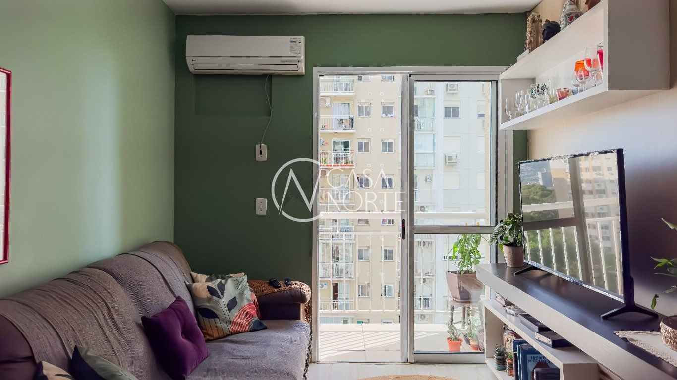 Apartamento à venda com 2 quartos, 61m², 1 suíte, 1 vaga, Rua Abram Goldsztein no bairro Jardim Carvalho em Porto Alegre