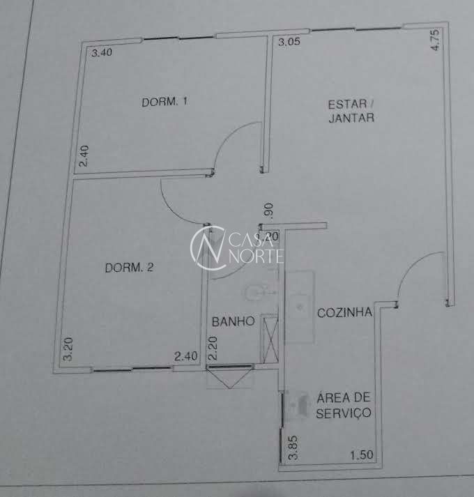 Apartamento à venda com 2 quartos, 44m², 1 vaga, Rua Gabriel Franco da Luz no bairro Sarandi em Porto Alegre