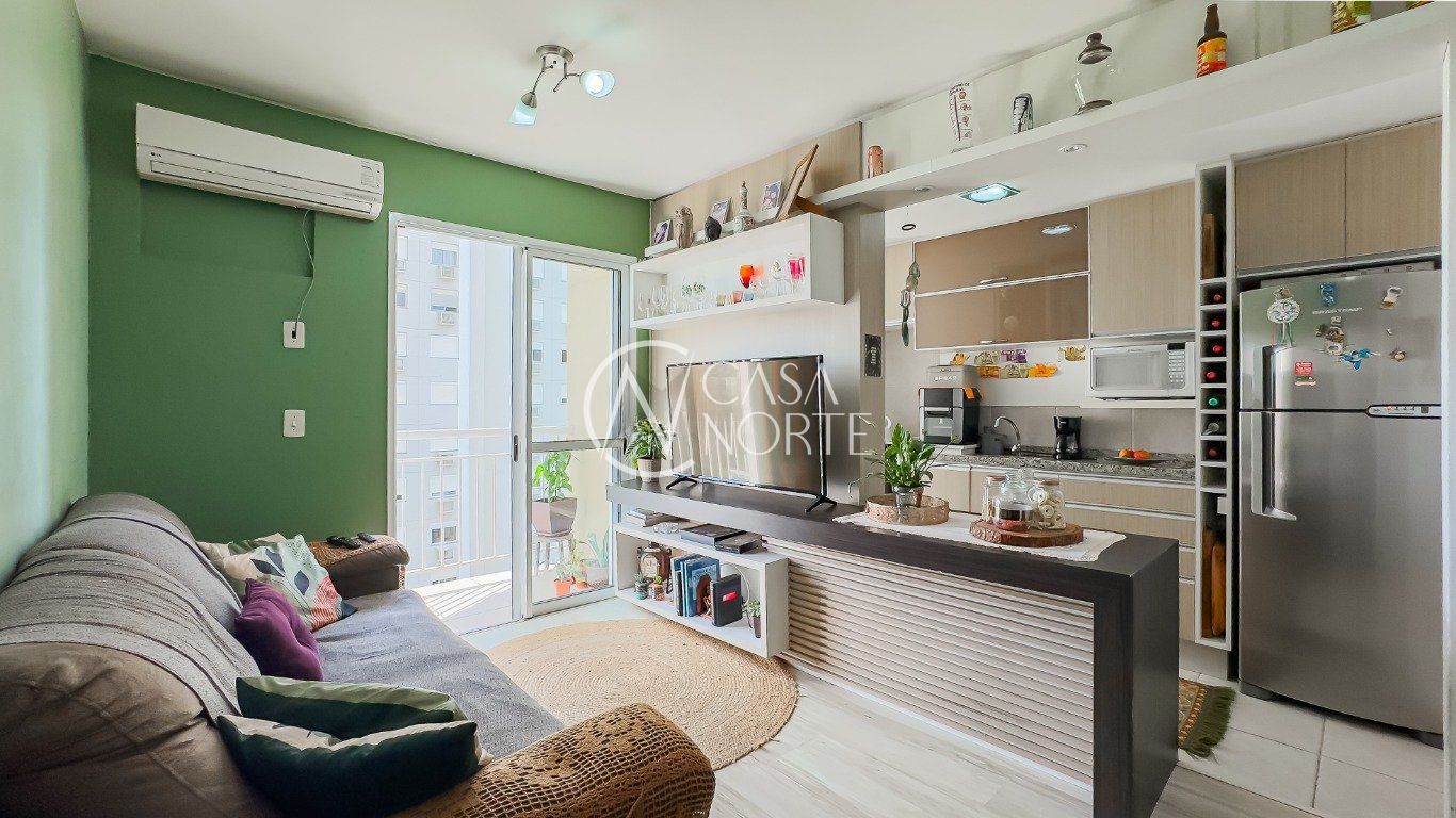 Apartamento à venda com 2 quartos, 61m², 1 suíte, 1 vaga, Rua Abram Goldsztein no bairro Jardim Carvalho em Porto Alegre