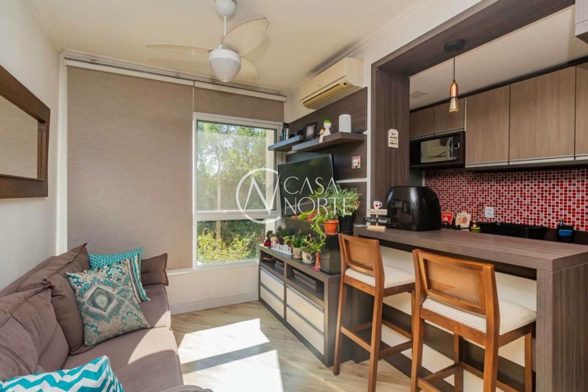 Apartamento à venda com 3 quartos, 63m², 1 suíte, 1 vaga, Rua Luiz Fontoura Júnior no bairro Jardim Itu em Porto Alegre