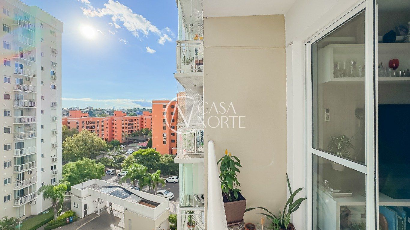 Apartamento à venda com 2 quartos, 61m², 1 suíte, 1 vaga, Rua Abram Goldsztein no bairro Jardim Carvalho em Porto Alegre