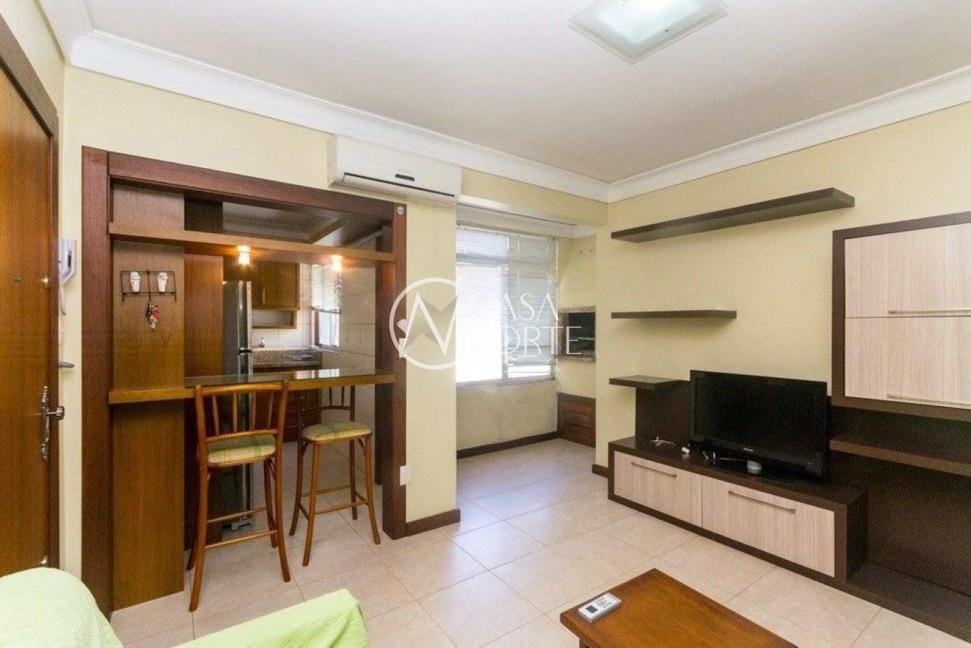 Apartamento à venda com 2 quartos, 58m², 1 suíte, 1 vaga, Rua General Lima e Silva no bairro Centro Histórico em Porto Alegre