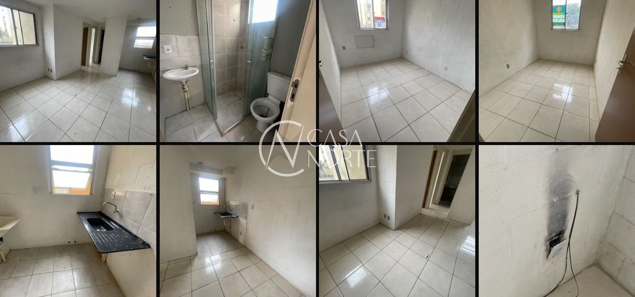 Apartamento à venda com 2 quartos, 38m², 1 vaga, Rua Vinte e Seis de Março no bairro Mário Quintana em Porto Alegre