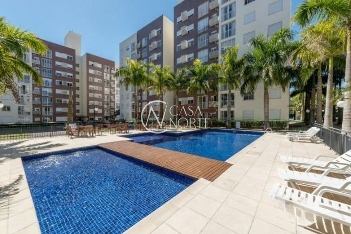 Apartamento à venda com 2 quartos, 57m², 1 suíte, 1 vaga, Rua Walton Pontes Carpes no bairro Vila Nova em Porto Alegre