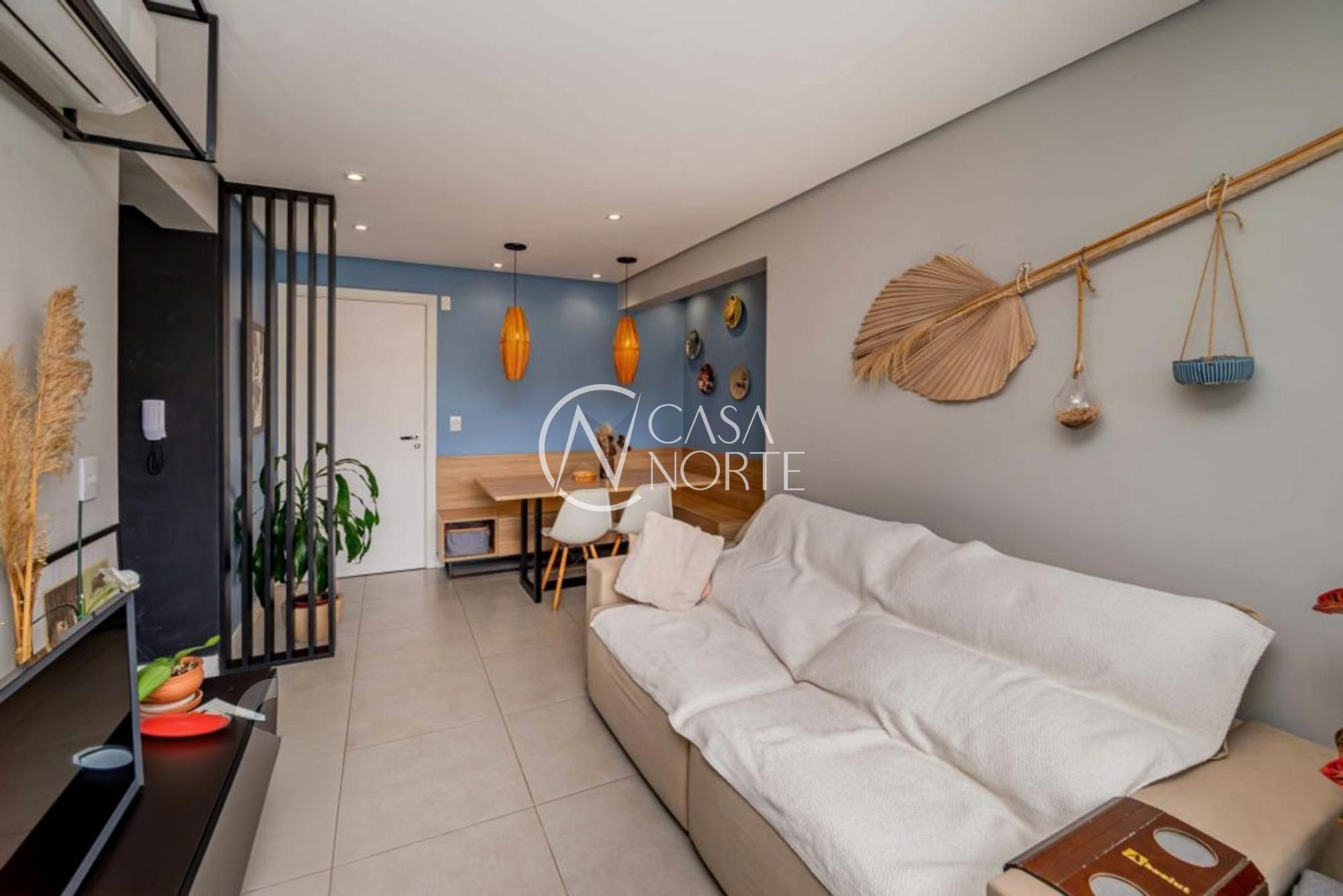 Apartamento à venda com 2 quartos, 58m², 1 suíte, 1 vaga, Estrada Campo Novo no bairro Ipanema em Porto Alegre