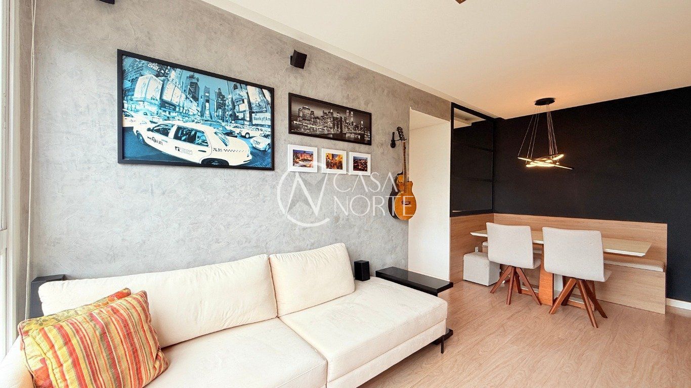 Apartamento à venda com 2 quartos, 58m², 1 suíte, 2 vagas, Rua Luiz Cosme no bairro Passo da Areia em Porto Alegre