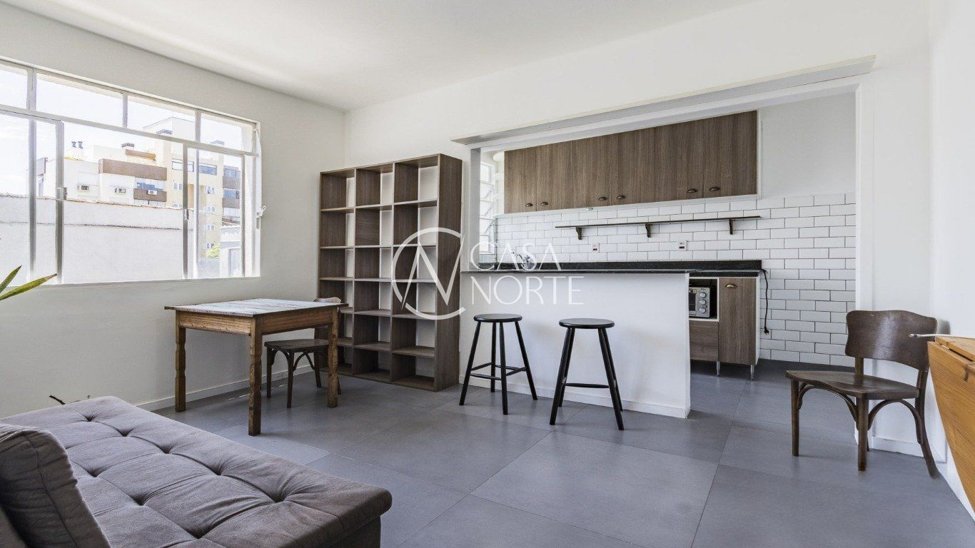 Apartamento à venda com 1 quarto, 52m², Avenida Getúlio Vargas no bairro Menino Deus em Porto Alegre