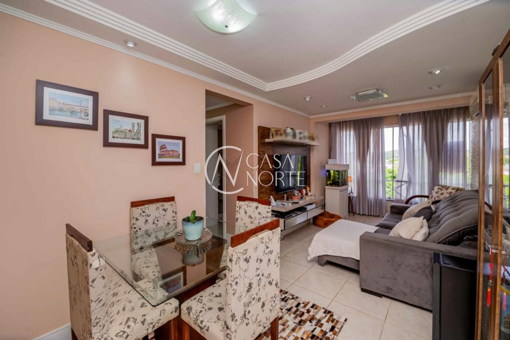 Apartamento à venda com 3 quartos, 64m², 1 vaga, Rua Xavier da Cunha no bairro Nonoai em Porto Alegre