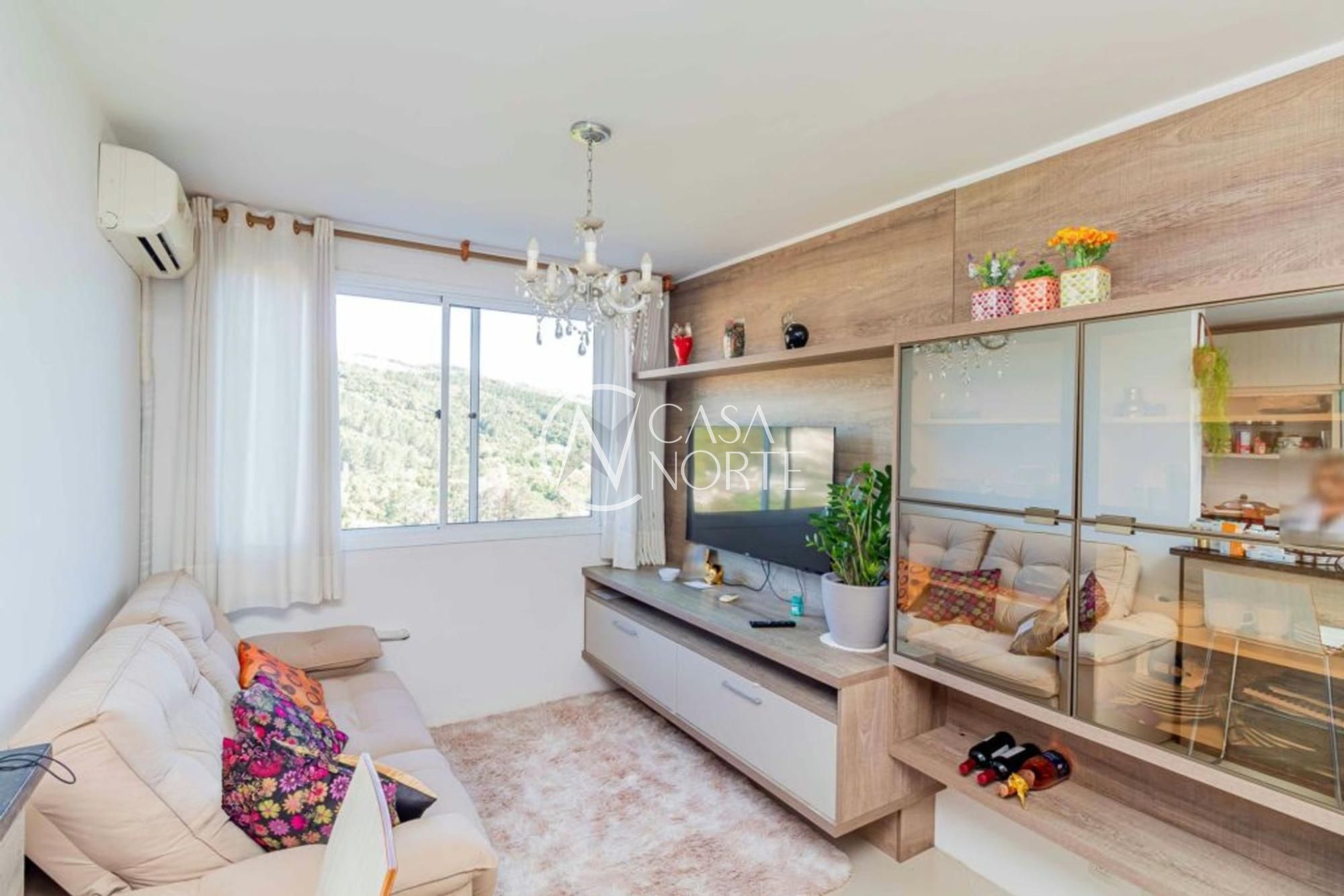 Apartamento à venda com 2 quartos, 52m², 1 suíte, 1 vaga, Rua Carlos Reverbel no bairro Jardim Carvalho em Porto Alegre