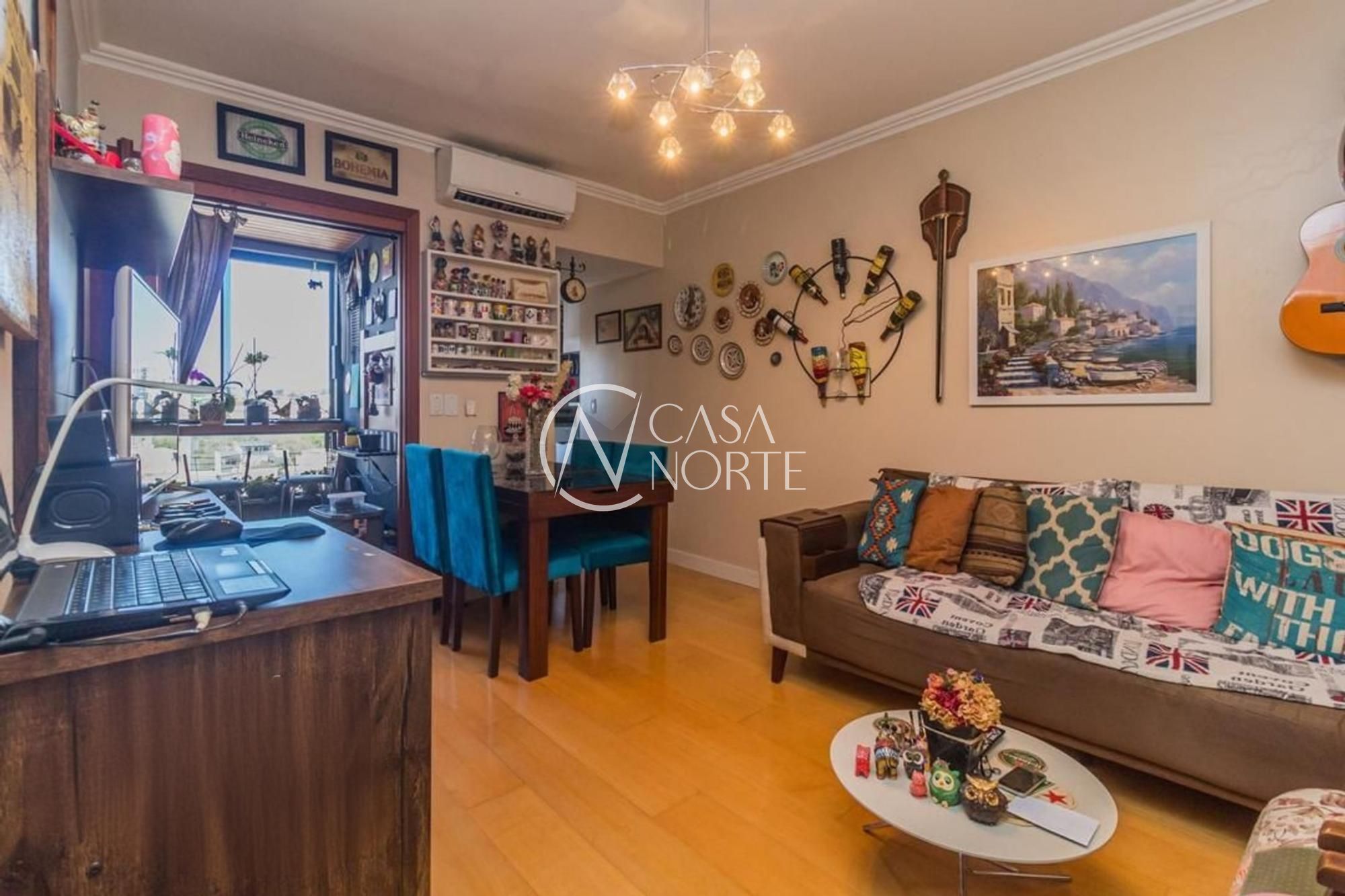 Apartamento à venda com 1 quarto, 47m², 1 vaga, Rua Marco Polo no bairro Cristo Redentor em Porto Alegre