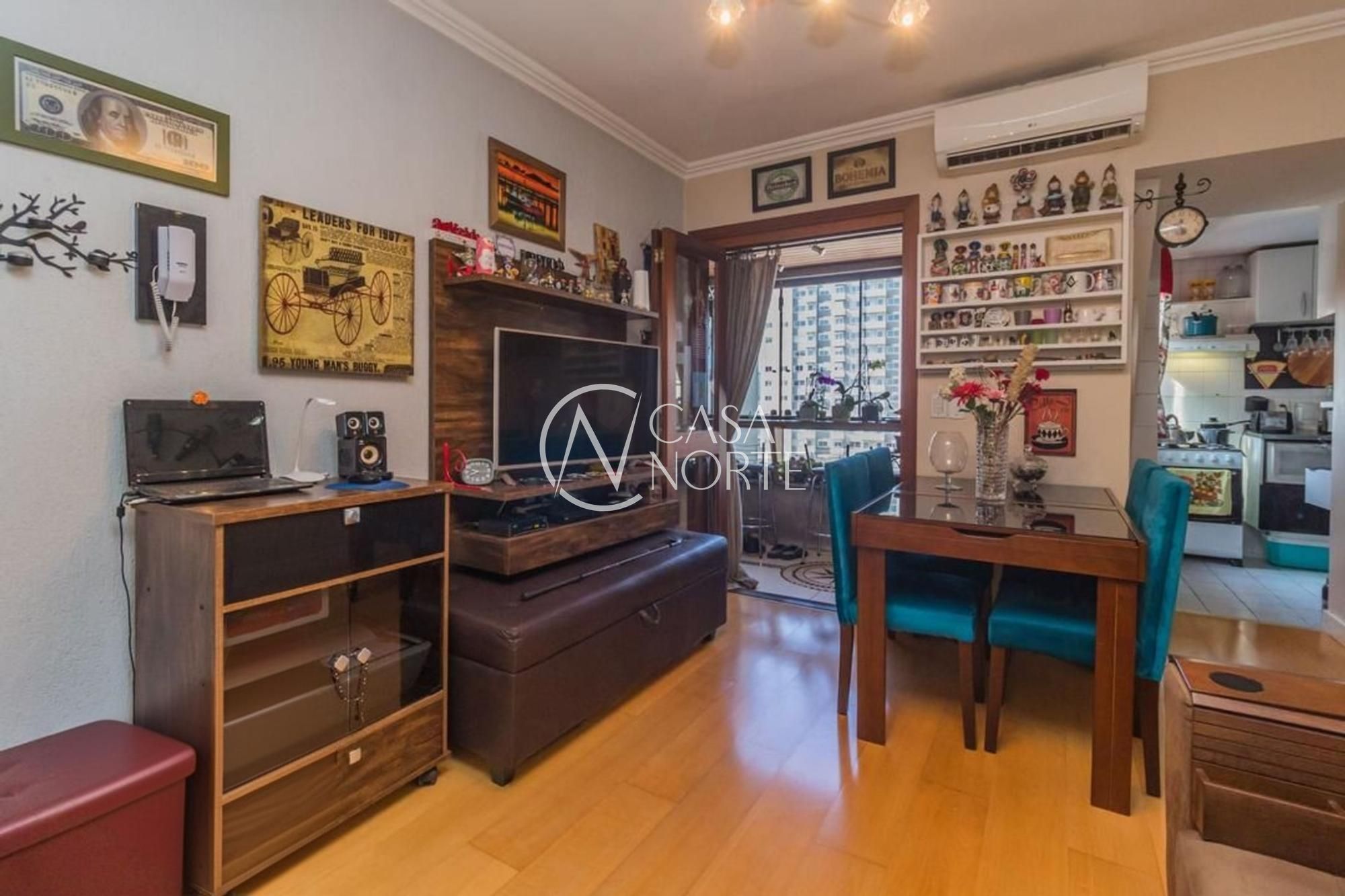 Apartamento à venda com 1 quarto, 47m², 1 vaga, Rua Marco Polo no bairro Cristo Redentor em Porto Alegre
