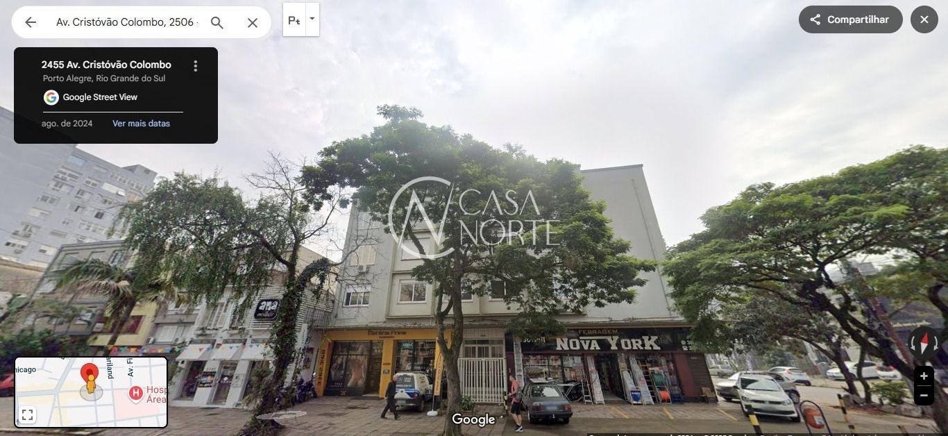 Apartamento à venda com 2 quartos, 71m², Avenida Cristóvão Colombo no bairro Floresta em Porto Alegre