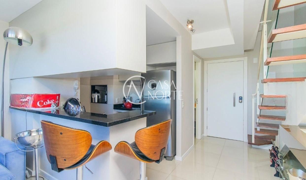 Apartamento à venda com 1 quarto, 57m², 1 suíte, 1 vaga, Avenida Ipiranga no bairro Jardim Botânico em Porto Alegre