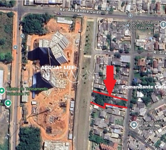Terreno à venda  com 946m², Rua Comandante Caleffi no bairro Passo das Pedras em Porto Alegre