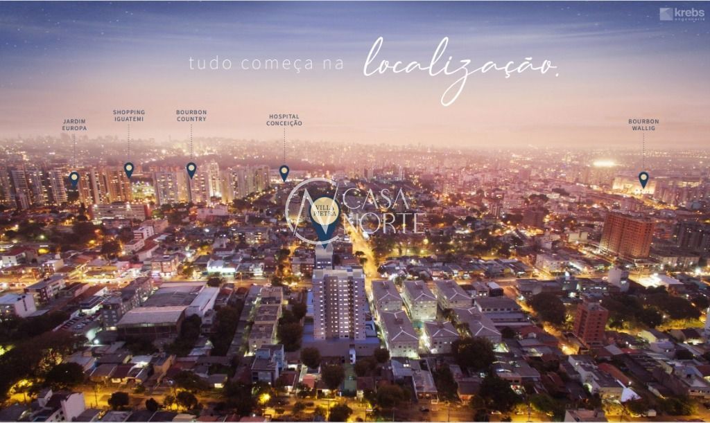 Apartamento à venda com 2 quartos, 1 suíte, 1 vaga, Avenida do Forte no bairro Vila Ipiranga em Porto Alegre