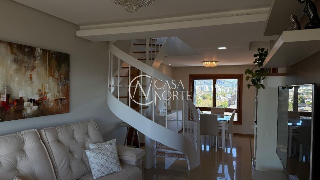 Cobertura à venda com 4 quartos, 315m², 1 suíte, 4 vagas, Avenida Bispo João Scalabrini no bairro Jardim Itu Sabará em Porto Alegre